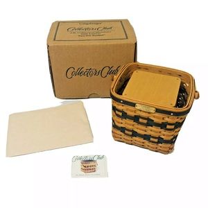Longaberger Collector’s Club Mini 2 Pie Basket